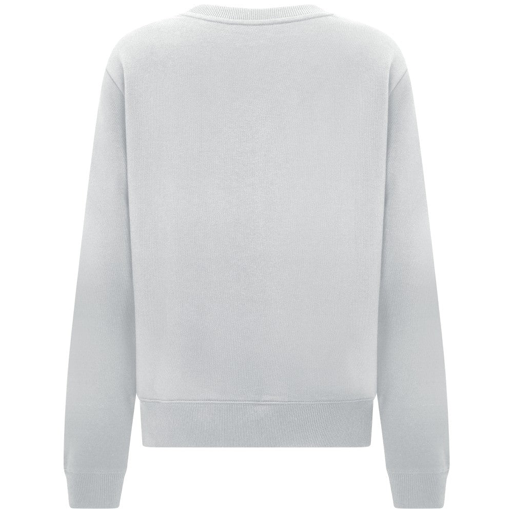 White New York Mets Levelwear Women's Yvette Spring Training Badge Bold Sweatshirt
