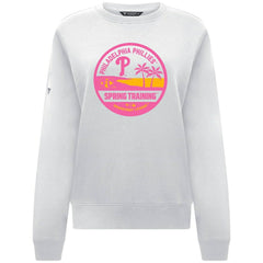 White Philadelphia Phillies Levelwear Women's Yvette Spring Training Badge Bold Sweatshirt
