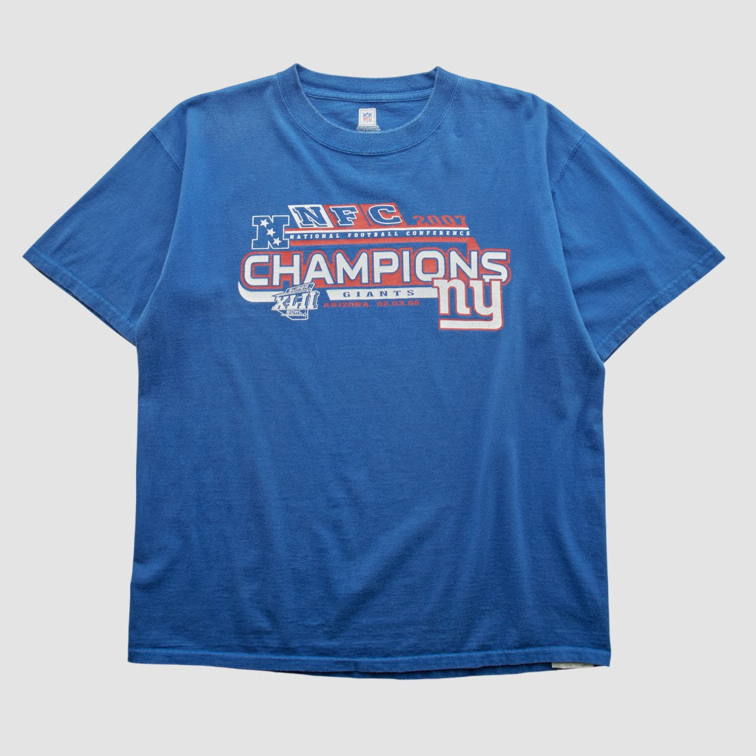 Super Bowl XLII NFL 2007 T-shirt - New York Giants T-shirts