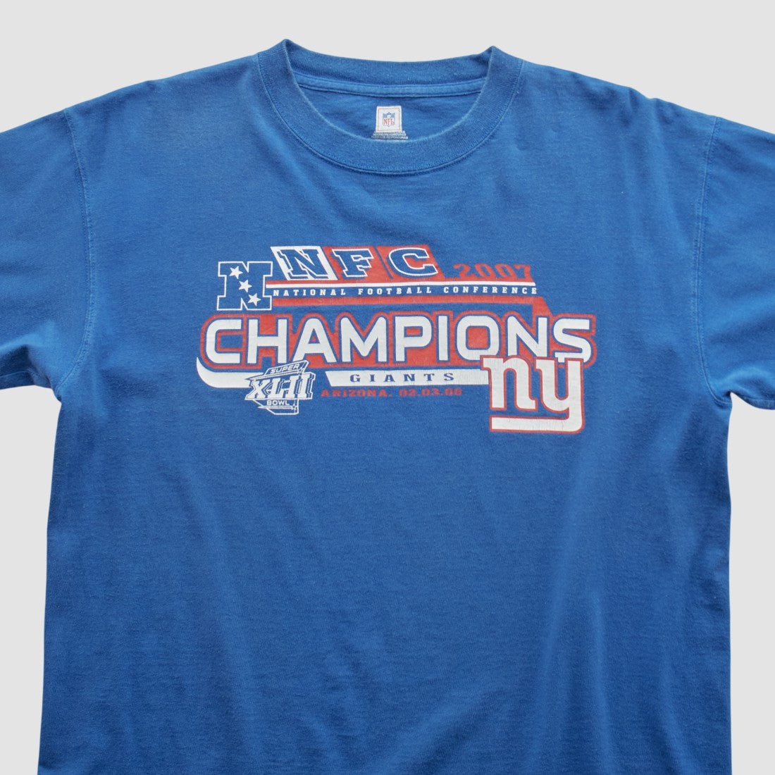 Super Bowl XLII NFL 2007 T-shirt - New York Giants T-shirts