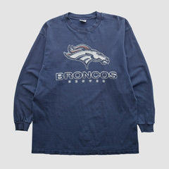 Delta 2000s Long Sleeve T-shirt - Denver Broncos T-shirts