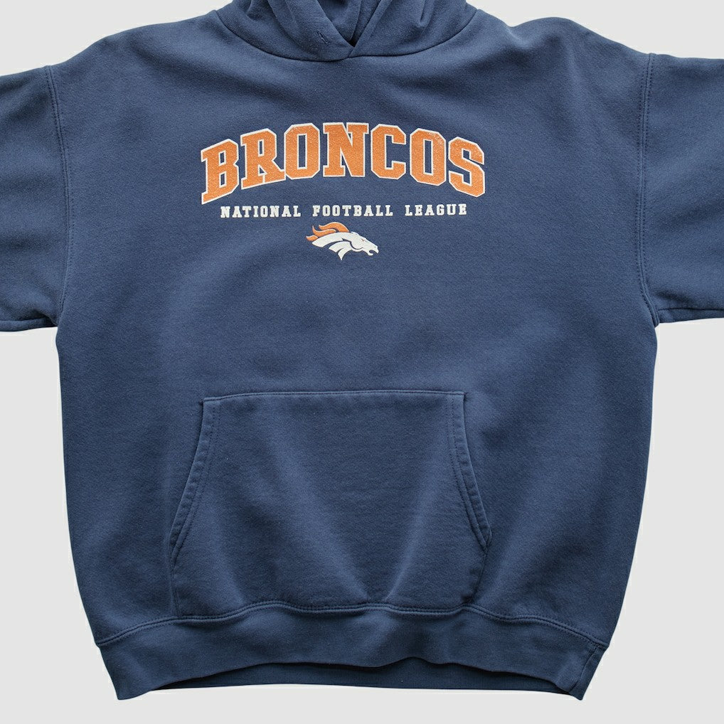 2000s Hooded Pullover Sweatshirt - Denver Broncos Pullover