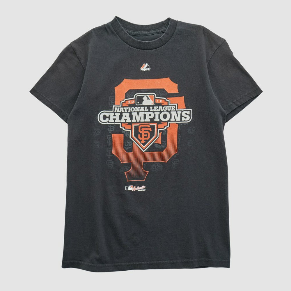 Black San Francisco Giants Majestic 2012 T-shirt