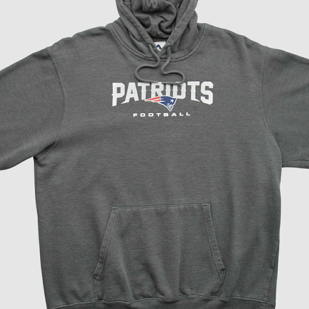 Majestic 2010s Hooded Pullover Sweatshirt - New England Patriots Pullover