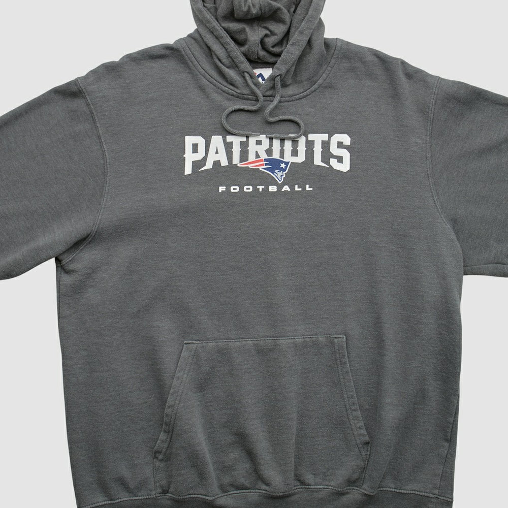 Majestic 2010s Hooded Pullover Sweatshirt - New England Patriots Pullover
