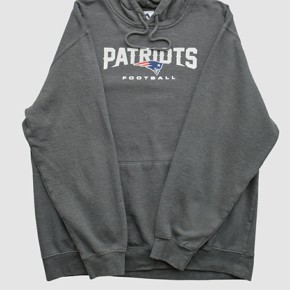 Majestic 2010s Hooded Pullover Sweatshirt - New England Patriots Pullover