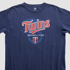 Navy Minnesota Twins Genuine Merchandise 2000s T-shirt