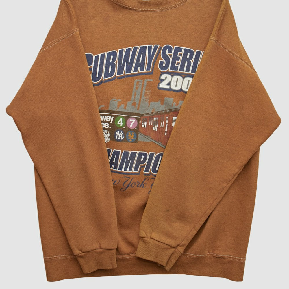 Clay New York Yankees Puma 2000 Pullover Sweatshirt