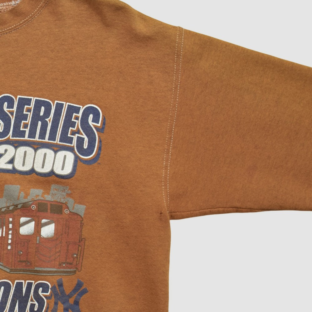 Clay New York Yankees Puma 2000 Pullover Sweatshirt