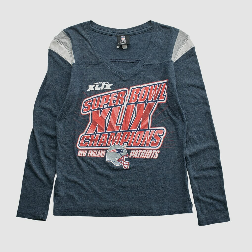 Super Bowl XLIX Team Edition Apparel 2015 Long Sleeve T-shirt - New England Patriots T-shirts