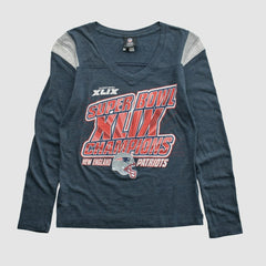 Super Bowl XLIX Team Edition Apparel 2015 Long Sleeve T-shirt - New England Patriots T-shirts