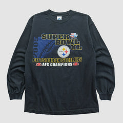 Super Bowl XL Alstyle 2006 Long Sleeve T-shirt - Pittsburgh Steelers T-shirts