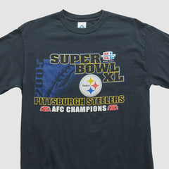 Super Bowl XL Alstyle 2006 Long Sleeve T-shirt - Pittsburgh Steelers T-shirts