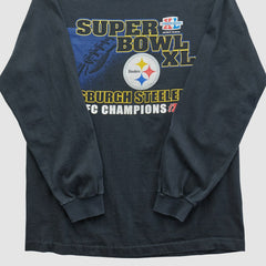 Super Bowl XL Alstyle 2006 Long Sleeve T-shirt - Pittsburgh Steelers T-shirts