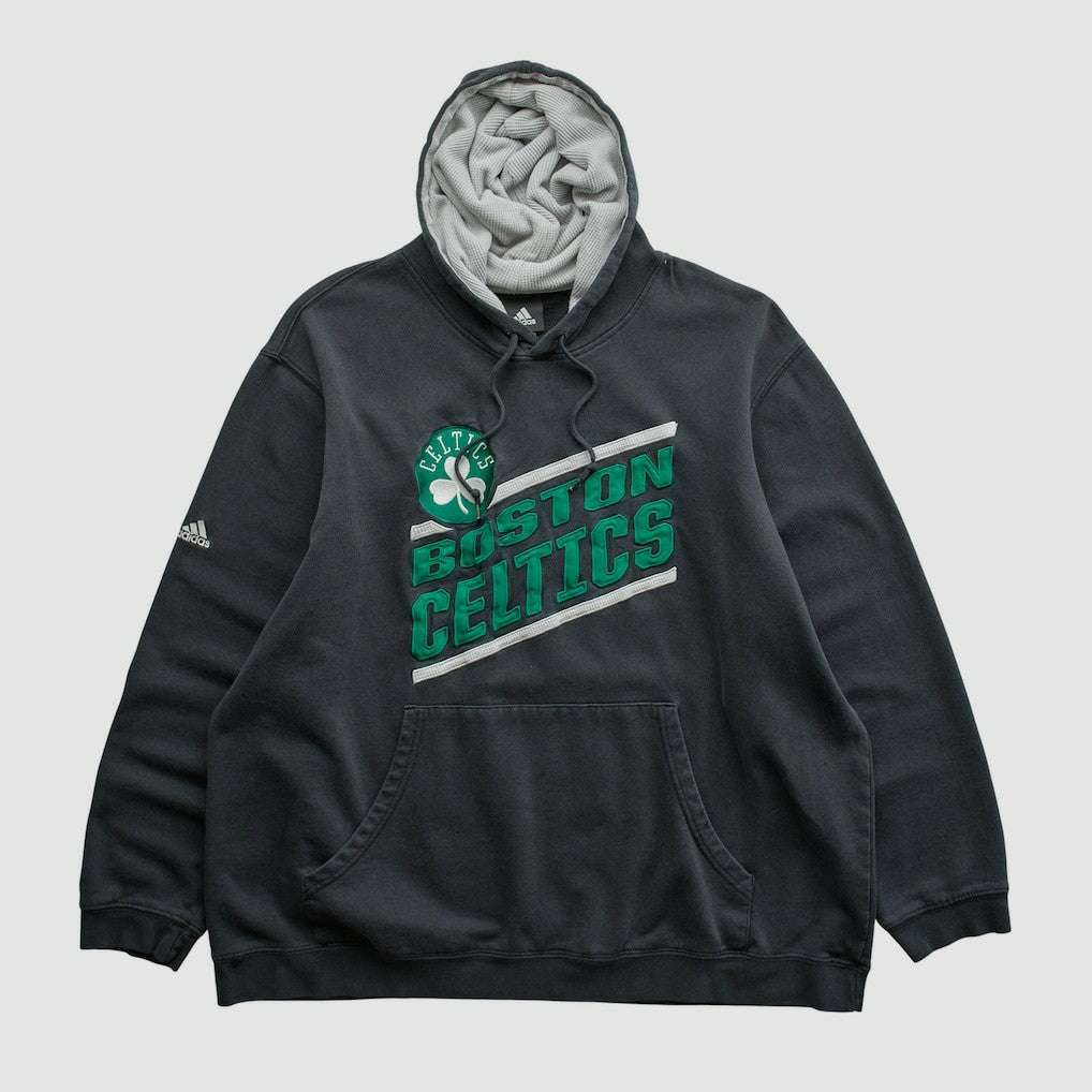 Adidas Boston Celtics 2010s Hooded Pullover Sweatshirt