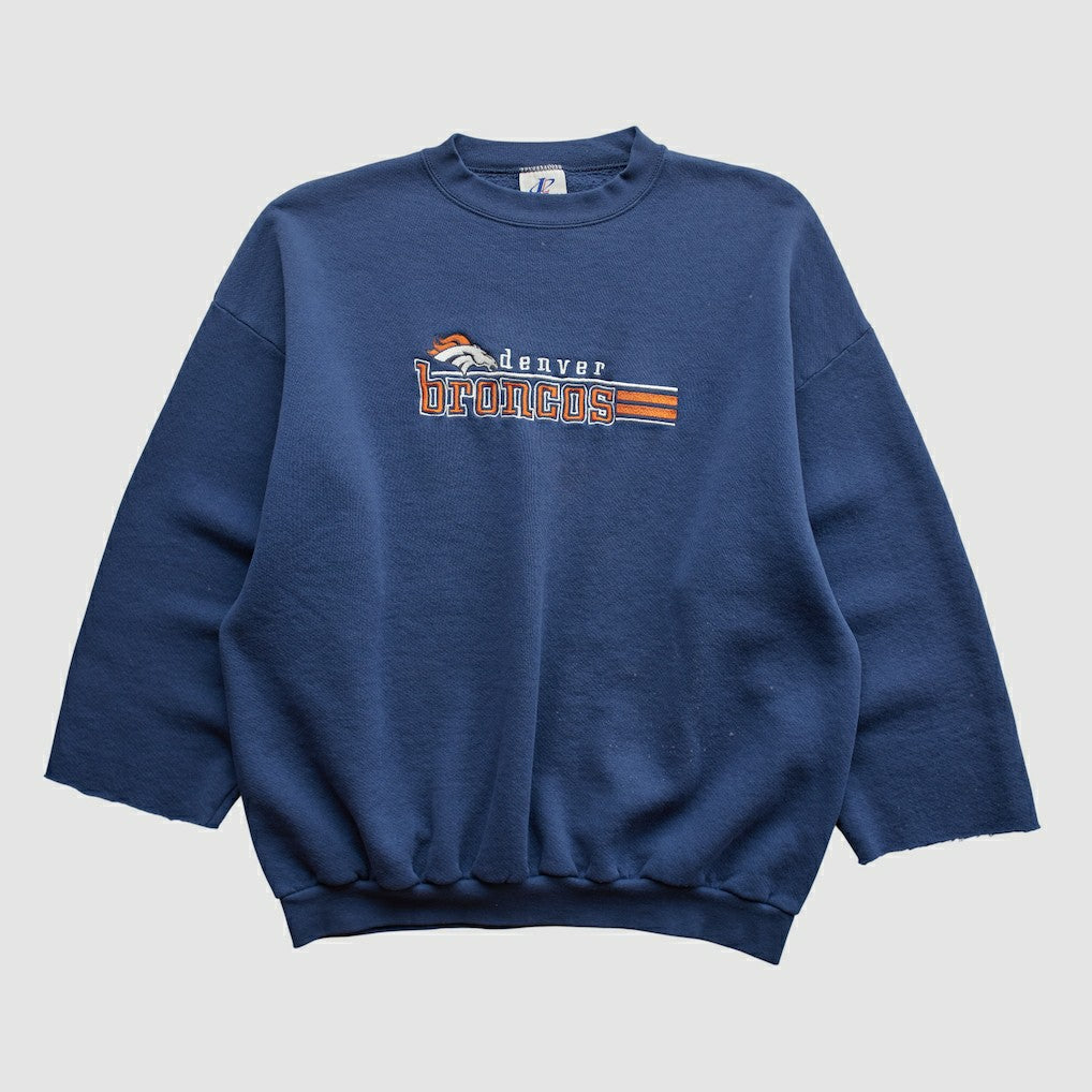 Logo Athletic 90s Pullover Sweatshirt - Denver Broncos Pullover