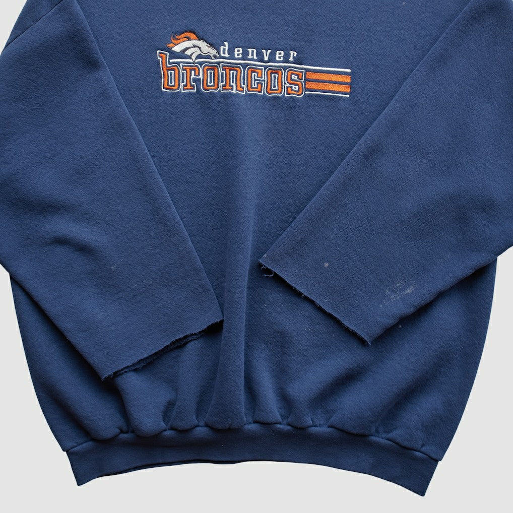 Logo Athletic 90s Pullover Sweatshirt - Denver Broncos Pullover