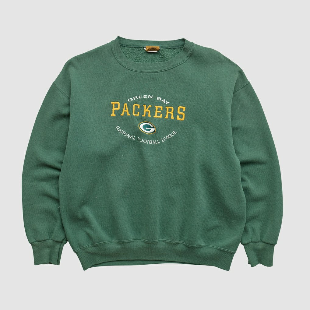 Nutmeg 90s Pullover Sweatshirt - Green Bay Packers Pullover