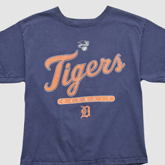 Navy Detroit Tigers Delta 2000s T-shirt