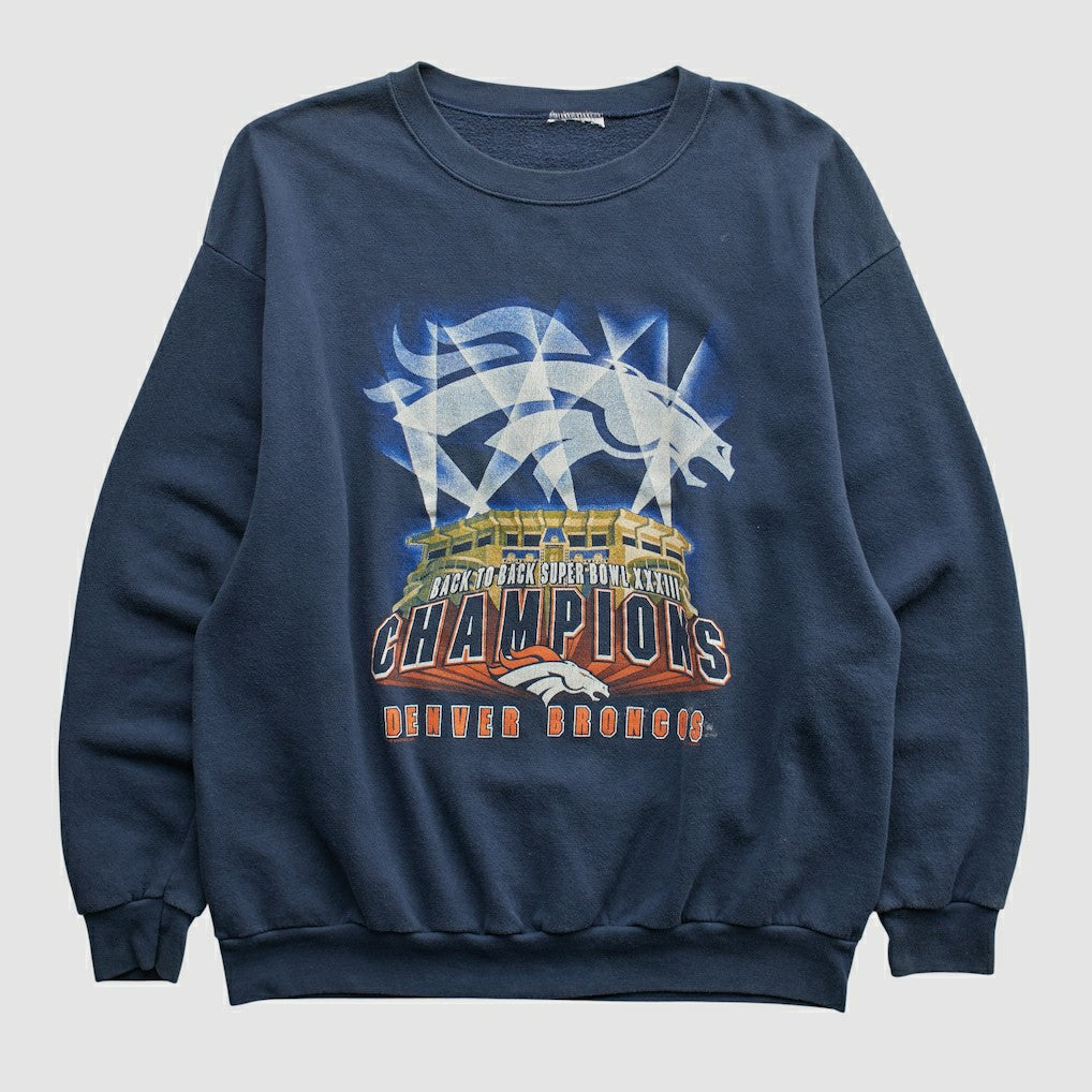 1999 Pullover Sweatshirt - Denver Broncos Pullover