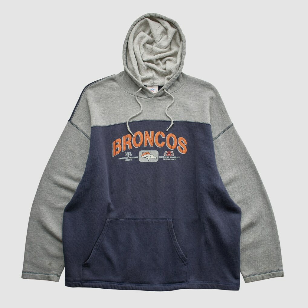 NFL 2000s Hooded Pullover Sweatshirt - Denver Broncos Pullover