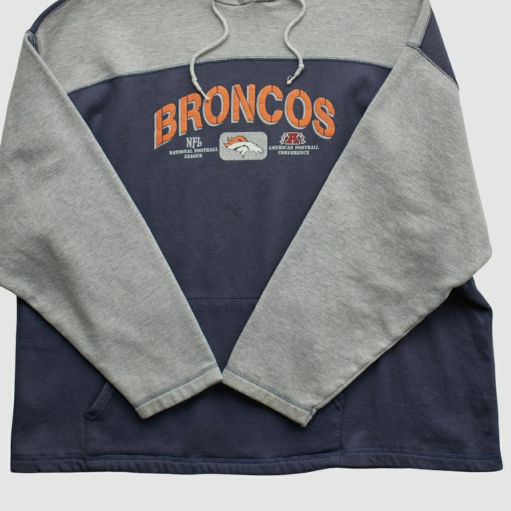 NFL 2000s Hooded Pullover Sweatshirt - Denver Broncos Pullover