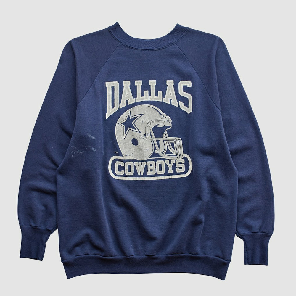 Logo 7 80s Pullover Sweatshirt - Dallas Cowboys Pullover