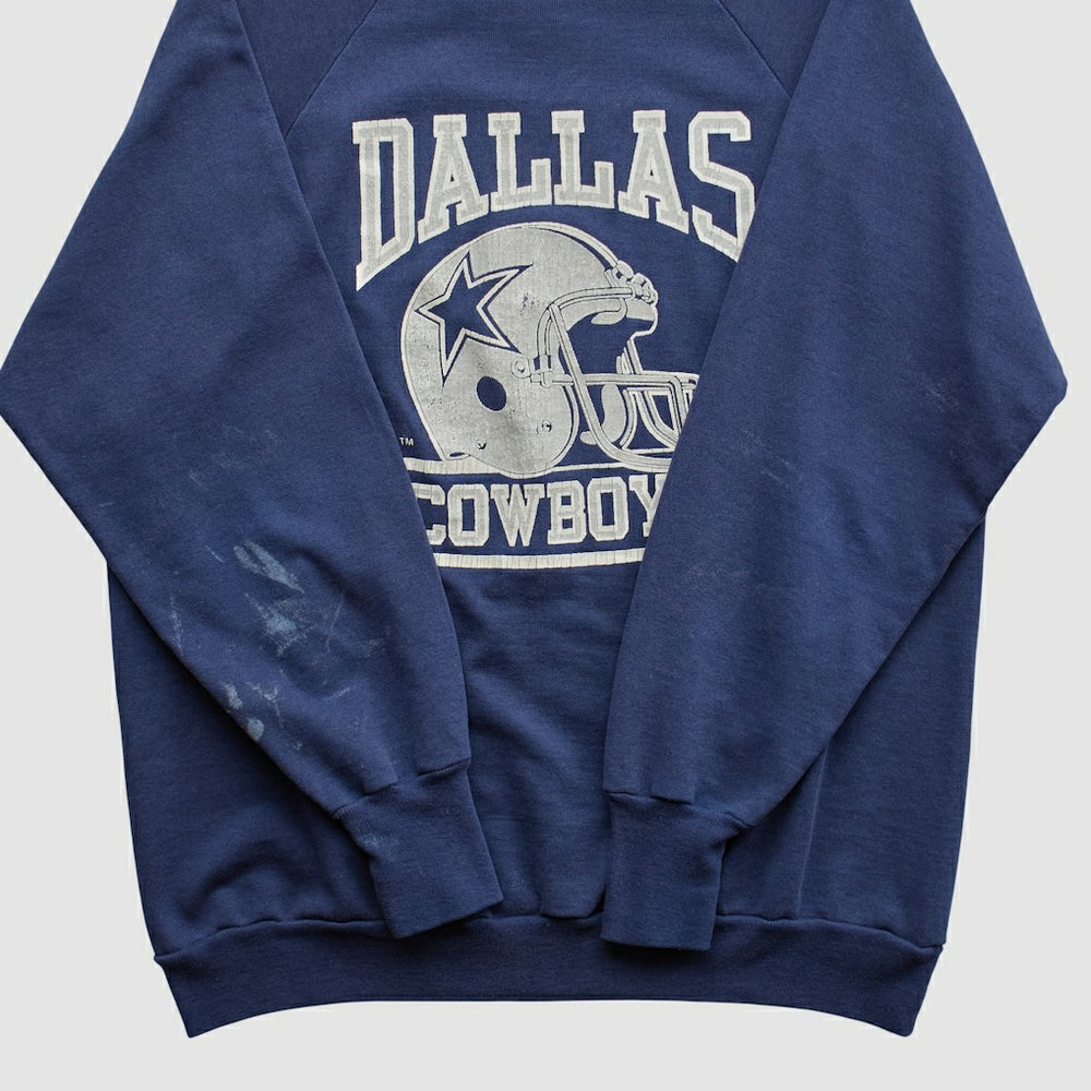 Logo 7 80s Pullover Sweatshirt - Dallas Cowboys Pullover
