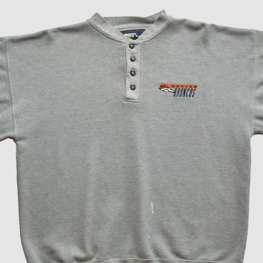 Starter 90s Pullover Sweatshirt - Denver Broncos Pullover
