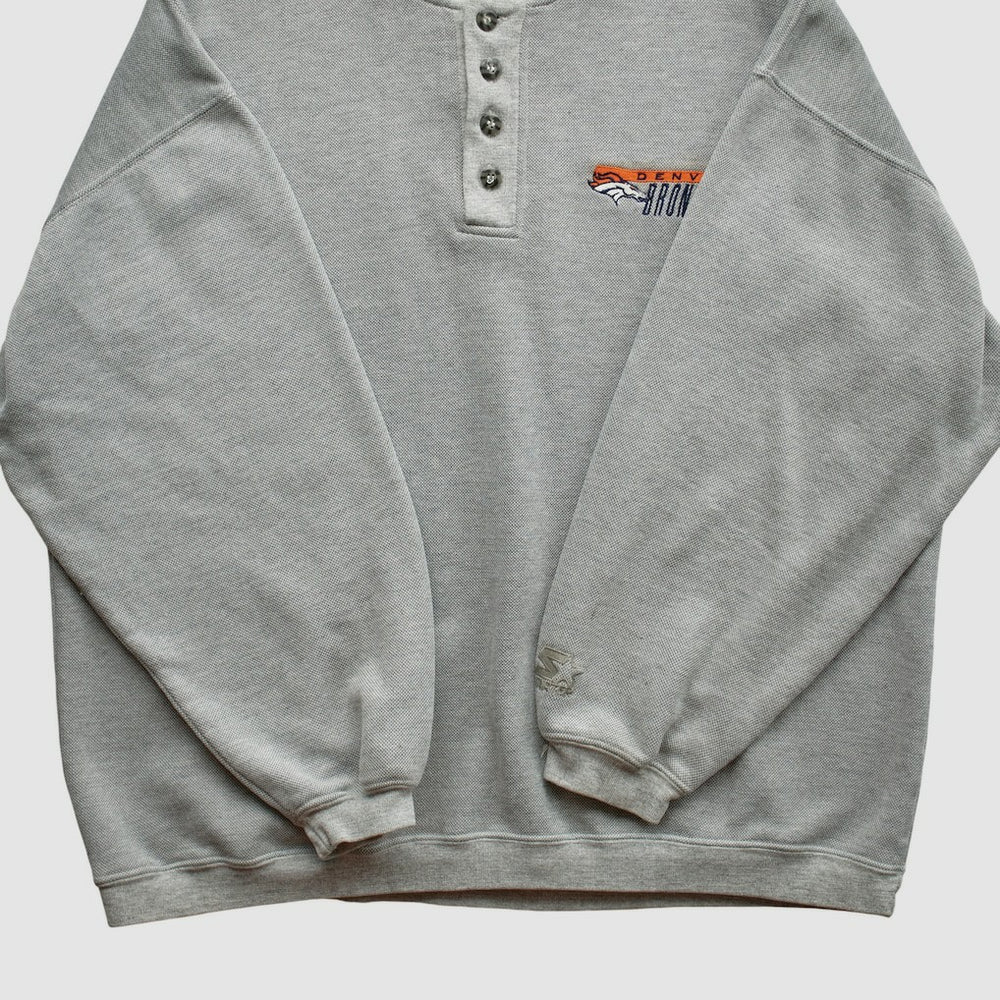 Starter 90s Pullover Sweatshirt - Denver Broncos Pullover