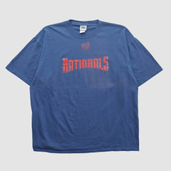 Navy Washington Nationals Lee Apparel 2000s T-shirt