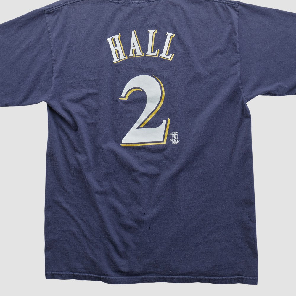 Navy Milwaukee Brewers Majestic 2000s T-shirt