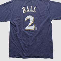 Navy Milwaukee Brewers Majestic 2000s T-shirt