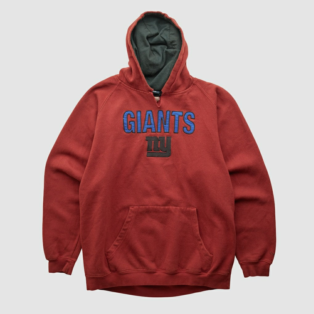 Reebok 2000s Hooded Pullover Sweatshirt - New York Giants Pullover