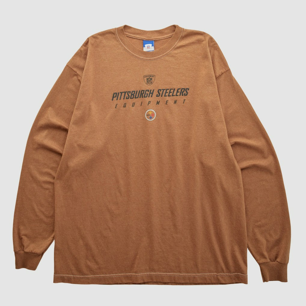 Reebok 2000s Long Sleeve T-shirt - Pittsburgh Steelers T-shirts