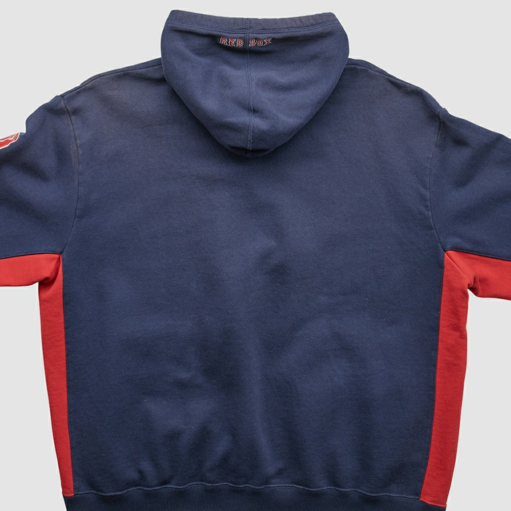 Navy Boston Red Sox Majestic 2000s Hooded Pullover Sweatshirt