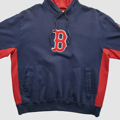 Navy Boston Red Sox Majestic 2000s Hooded Pullover Sweatshirt