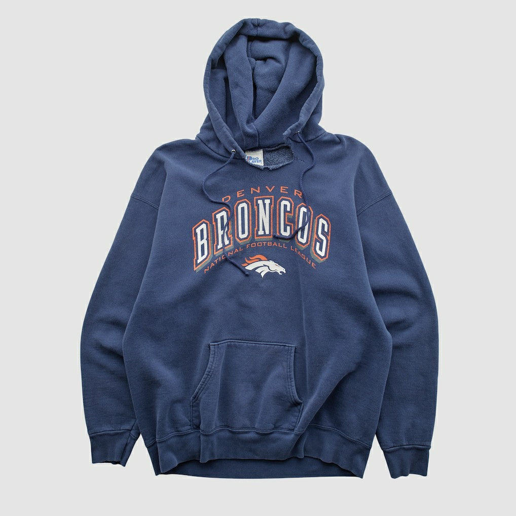 Pro Player 90s Hooded Pullover Sweatshirt - Denver Broncos Pullover