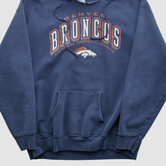 Pro Player 90s Hooded Pullover Sweatshirt - Denver Broncos Pullover