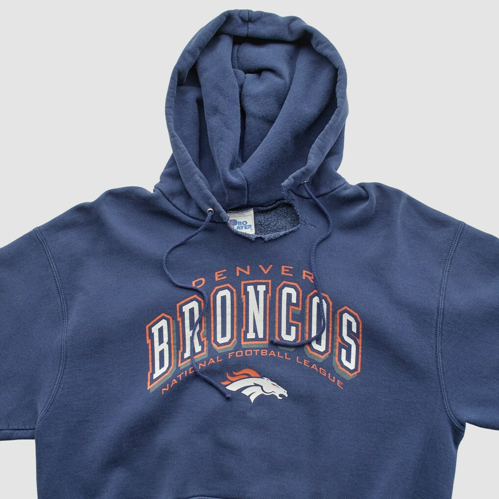 Pro Player 90s Hooded Pullover Sweatshirt - Denver Broncos Pullover