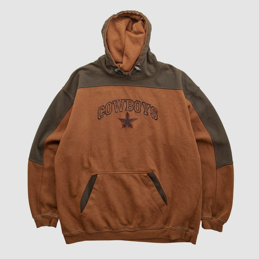 Cowboys Authentic Apparel 2000s Hooded Pullover Sweatshirt - Dallas Cowboys Pullover