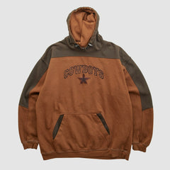 Cowboys Authentic Apparel 2000s Hooded Pullover Sweatshirt - Dallas Cowboys Pullover