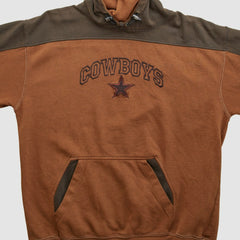 Cowboys Authentic Apparel 2000s Hooded Pullover Sweatshirt - Dallas Cowboys Pullover