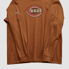 Clay Cincinnati Reds Nike 2000s Long Sleeve T-shirt
