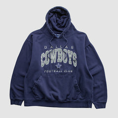 2010s Hooded Pullover Sweatshirt - Dallas Cowboys Pullover