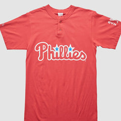 Red Philadelphia Phillies Majestic 2000s T-shirt