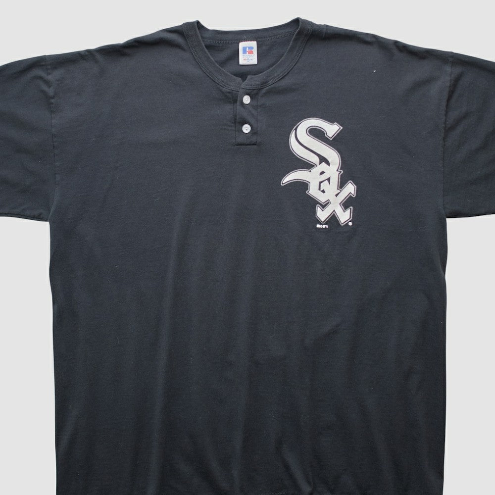 Black Chicago White Sox Russell 2000s T-shirt