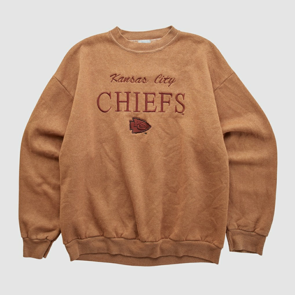 Logo 7 90s Pullover Sweatshirt - Kansas City Chiefs Pullover