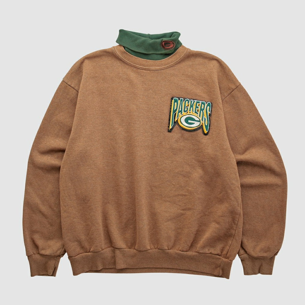 Majestic 90s Pullover Sweatshirt - Green Bay Packers Pullover