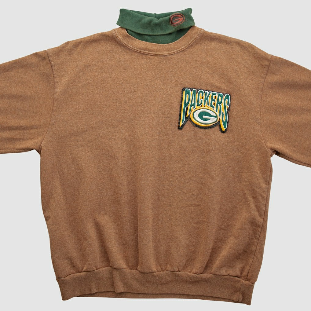 Majestic 90s Pullover Sweatshirt - Green Bay Packers Pullover